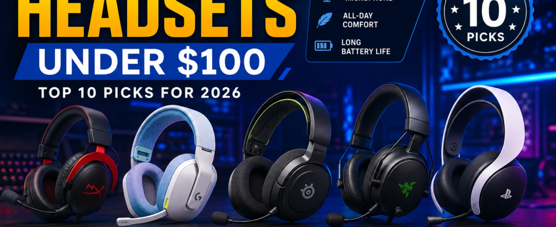 Best Gaming Headsets Under $100 (2026): Ultimate Buying Guide