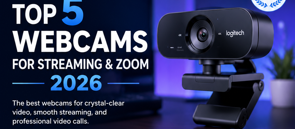 5 Ultimate Webcams for Streaming & Zoom in 2026 (Expert-Tested Picks)